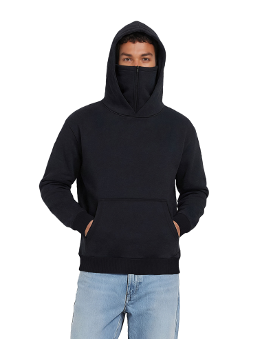 EPF-EP313-Super High Neck Hoodie